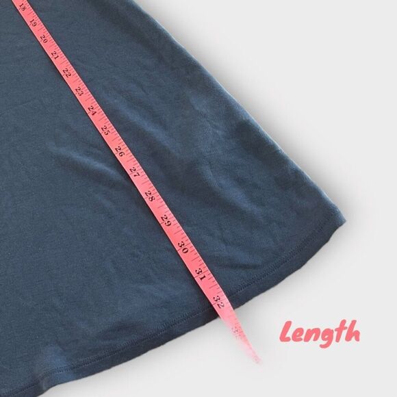 Abercrombie & Fitch Blue Racerback Dress Sz S – Casual & Versatile Style - Picture 6 of 8